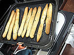グリッシーニを焼く